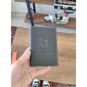 Efe Deri Trabzonspor Dikişli Oto Ruhsat Kılıfı Kabı Araç Ruhsat Koruyucu Ruhsatlık