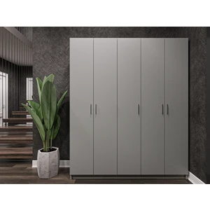 Asra Trend MDF Vestiyer & Portmanto & Ayakkabılık - 150x180x33cm, Askılı, Çok Raflı, Kapaklı V-09