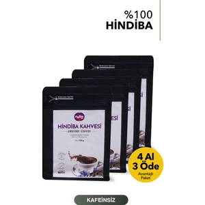 Hindiba Kahvesi Chicory - 100 G x 4 (4 Al 3 Öde)