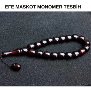 Akrilik Monomer Efe Maskot Şakşak Tesbih - Hediyelik Günlük Aksesuar Tesbih
