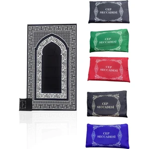 Cep Seccadesi Hediye Çeyiz Mevlüt Bohça Seccadesi Çanta Boy 5'li Seccade Set