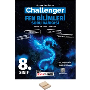 Kafa Dengi Yayınları Lgs 8.sınıf Challenger Fen Bilimleri Soru Bankası ve Telefon Standı
