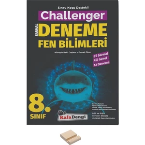 Kafa Dengi Yayınları Lgs 8.sınıf Challenger Fen Bil. Branş Denemesi ve Telefon Standı