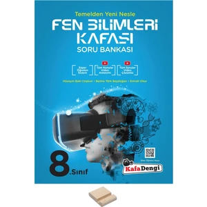 Kafa Dengi Yayınları Lgs 8.sınıf Fen Bilimleri Kafası Soru Bankası ve Telefon Standı