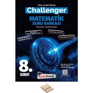 Kafa Dengi Yayınları Lgs 8.sınıf Challenger Matematik Soru Bankası ve Telefon Standı
