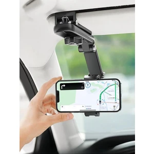 1080° Dönebilen Akrobatik Araba Telefon Tutacağı Güneşliğe Takılan Telefon Tutucu