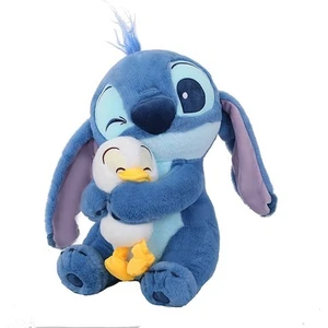 30 cm Sarılabilir Ördek Lilo ve Stitch Peluş Oyuncak Bebek (Yurt Dışından)
