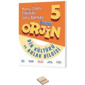 Fenomen Yayıncılık 5. Sınıf Orjin Din Kültürü Konu Özetli Soru Bankası + Telefon Standı