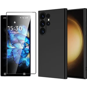 Samsung Galaxy S25 Ultra Kılıf Zore Mara Lansman Kapak + Cam Ekran Koruyucu