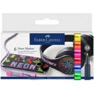 Neon Markör 6'lı Set