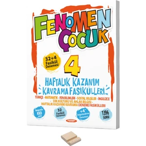 Fenomen Yayıncılık 4. Sınıf Haftalık Kazanım Kavrama Fasikülleri