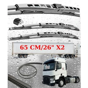 Renault T 460 Ön Silecek Süpürgesi Seti 65CM