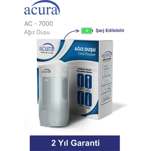 AC-7000 Şarjlı 4 Başlıklı Ağız Duşu