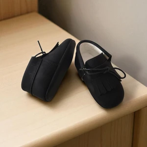 Bebek Makosen Ayakkabı Bilekten Gizli Bağcıklı Ayarlanabilir