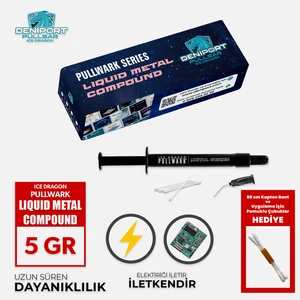 Icedragon® Pullwark™ Metal Series™ 128W/M-K Sıvı Soğutma/Likit Metal/Sıvı Metal