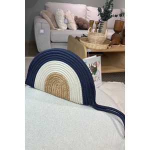 Moss Fermuarlı Hasır Jüt Vegan Clutch Çanta