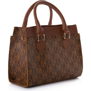 Lucky Bees Desenli Kadın El ve Omuz Çantası