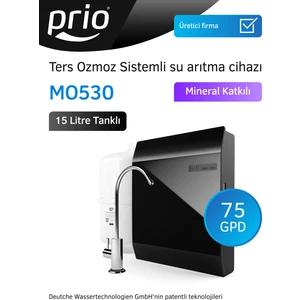 MO530 Slim 15 Litre Tanklı Pompasız Su Arıtma Cihazı