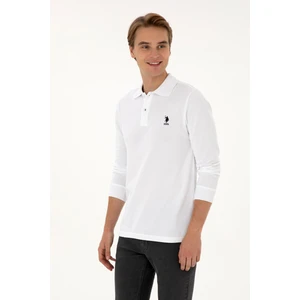 U.s. Polo Assn. Erkek Beyaz Sweatshirt 50307757-VR013