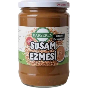 Susam Ezmesi 600 gr Yerli Cam Kavanoz