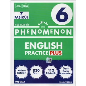 Fenomen 6 The Phenomenon Englısh Practıce Plus (7 Fasikül)