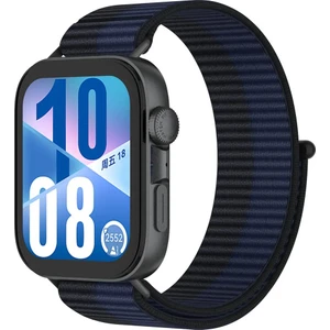 Huawei Watch Fit 4 Pro/fit 4/fit 3 Uyumlu Hasır Örgü Dokuma Naylon Spor Kordon Cırtlı Pratik Kayış