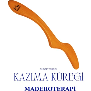 1Sen Art Beauty Ahşap Masaj Aleti Maderoterapi Ince Bel Vücut Kazıma Küreği Lenf Drenaj