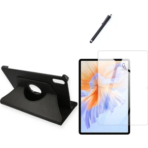 Honor Pad V9 11.5 Inç 360° Dönebilen Standlı Tablet Kılıfı Ekran Koruyucu ve Kalem Seti