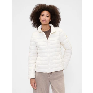 Kadın Beyaz Coldcontrol Şişme Ceket