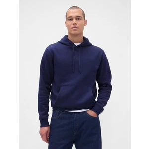 Erkek Lacivert Relaxed Gap Mini-Logo Sweatshirt