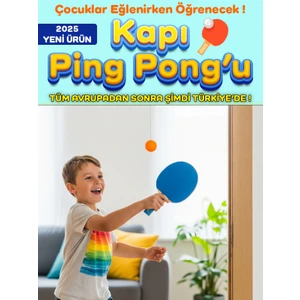 Kapı Ping Pong'u ile Evde Eğlence ve Eğitici Oyunlar Oynayın