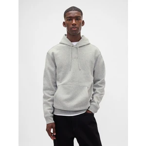 Erkek Gri Relaxed Gap Mini-Logo Sweatshirt