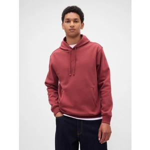 Erkek Kırmızı Relaxed Gap Mini-Logo Sweatshirt