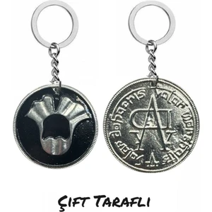 Game Of Thrones Valar Morghulis & Valar Dohaeris Çift Taraflı Anahtarlık | Got Temalı Aksesuar