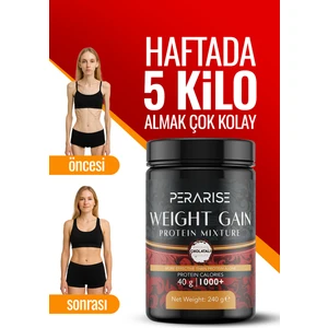 Kilo aldırıcı Protein Toz Kilo alma Besin Destekleyici İştah açıcı  Kilo Almaya Yardımcı Muz ve Kakao Aromalı 1 Kutu 230 Gr