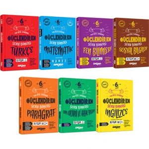 Ankara Yayıncılık 6. Sınıf Güçlendiren Türkçe Matematik Fen Bilimleri Sosyal Bilgiler Paragraf Din Kültürü İngilizce Soru Bankası