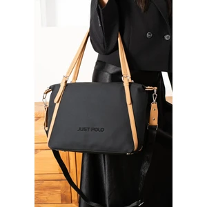 Just Polo Kadın Büyük Boy Lakost Su Geçirmez El ve Omuz Çantası