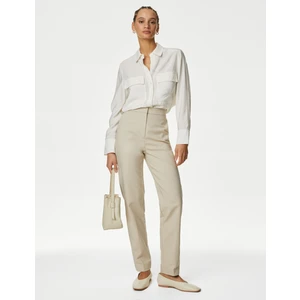 Marks & Spencer Slim Fit Yüksek Bel Pantolon