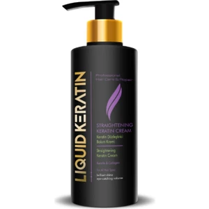 Liquid Keratin Saç Keratin Bakım Kremi - Kuru, Sert, Yıpranmış Kabaran Saçlar Için Pürüzsüz Yumuşak Nemli (125ML)