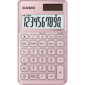 SL-1000SC-PK Cep Tipi 10 Hane Pembe Hesap Makinesi