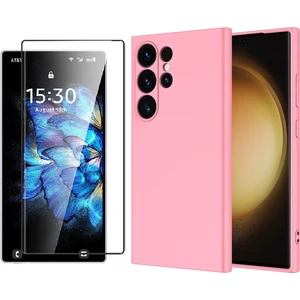 Samsung Galaxy S25 Ultra Uyumlu Kılıf Vendas Mara Lansman Kapak + Cam Ekran Koruyucu