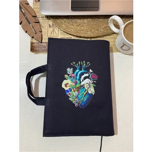 📖 El Yapımı Kur’an-I Kerim Kılıfı | Sağdan Açılır – 17X24 cm