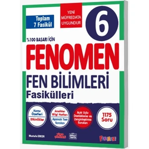 Fenomen Okul 2026 6. Sınıf Fen Bilimleri Fasikül Seti (1-2-3-4-5-6-7) Güncel Müfredat