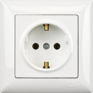 Günsan Elektrik Visage Beyaz Topraklı Priz