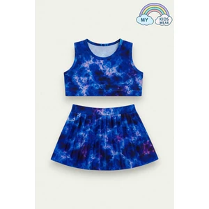 Kız Cocuk Sort Eteklı Mayo Takımı 4 -16 Yas 12027