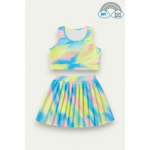 Kız Cocuk Sort Eteklı Mayo Takımı 4 -16 Yas 12023