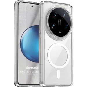 Xiaomi Mi 14 Ultra Kılıf Magsafe Clear Sararmaz Şeffaf