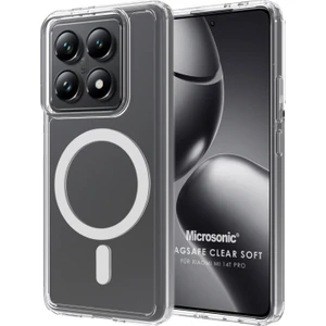 Xiaomi Mi 14T Pro Kılıf Magsafe Clear Sararmaz Şeffaf