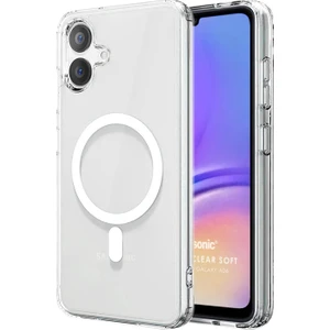 Samsung Galaxy A06 Kılıf Magsafe Clear Sararmaz Şeffaf