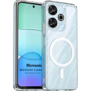Xiaomi Redmi 13 4g Kılıf Magsafe Clear Sararmaz Şeffaf